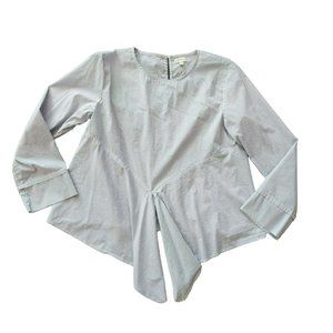 Paraphase Medium Striped Blue Top